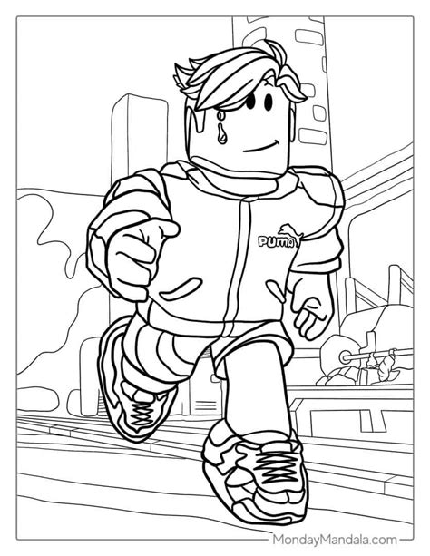 40 Roblox Coloring Pages Free Pdf Printables