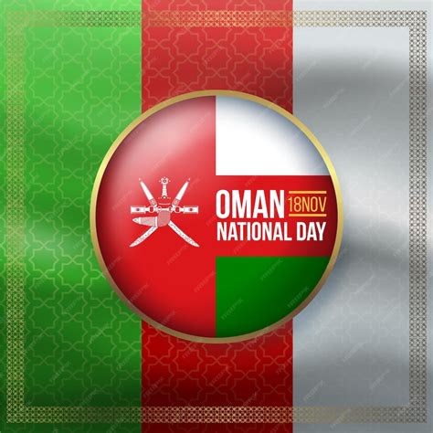 Premium Vector Realistic National Day Of Oman