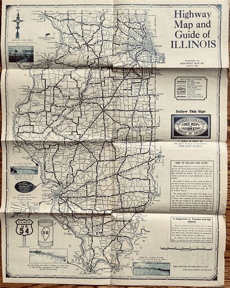 map of highways in illinois 3
