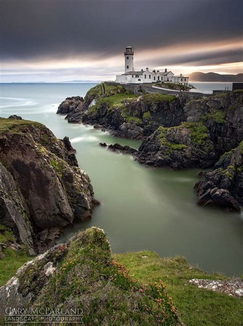 Sunrise At Fanad Head Lighthouse In Co Donegal Ireland By Gary