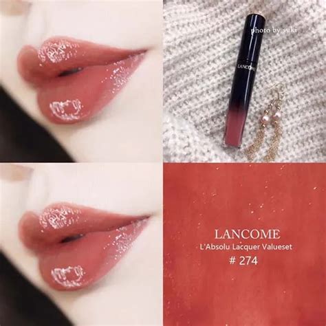 Son Lancôme L absolu Lacquer 274 Beige Sensation 8ml Màu Cam Nude Vua Hàng Hiệu