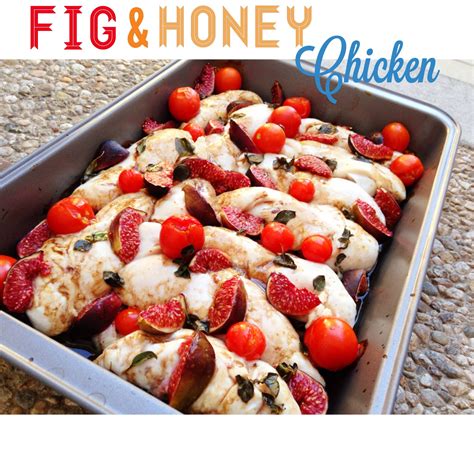 Baked Chicken With Figs And Honey