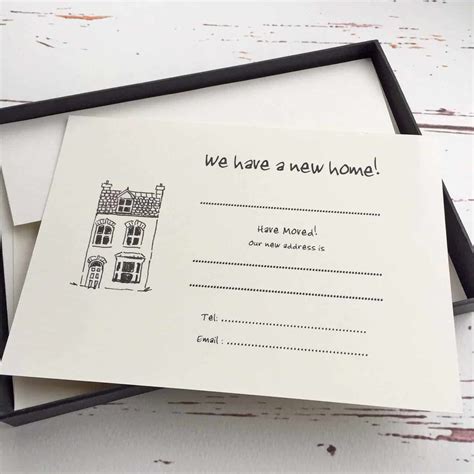 Change Of Address Cards Wagtail Designs