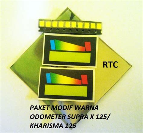 Jual Paket Bahan Modif Warna Odometer Supra X Kharisma