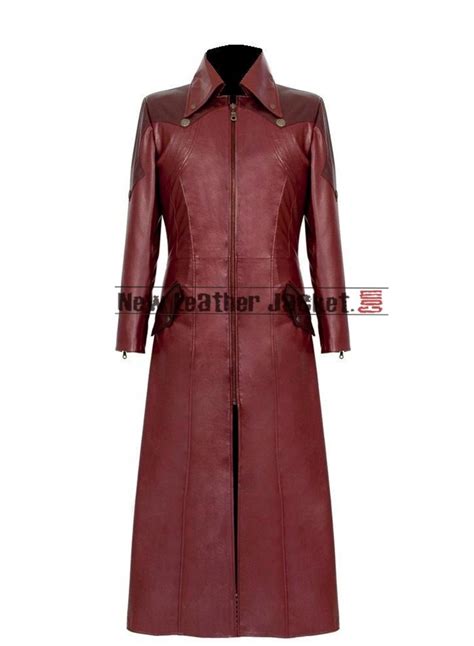 devil  cry  dante leather coat dmc jacket costume