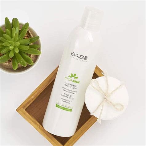 Toner Cân Bằng Da Dầu Mụn Babe Laboratorios Babe Stop AKN Astringent Tonic Lotion ml Vua