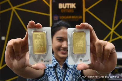 Harga Emas Antam Logam Mulia Hari Ini Sabtu 31 Agustus 2024 Turun Anjlok