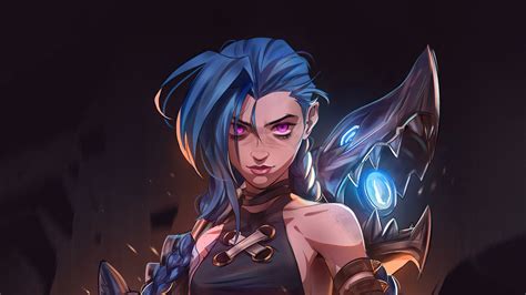 Jinx Arcane League Of Legends Fondo De Pantalla K Hd Id