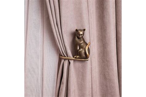 Крючки для штор BOGACHO Грация подхваты, 2 шт. 79891/бронзовый ...