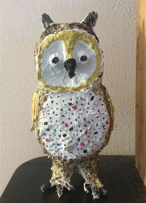 Owl Ultimate Paper Mache