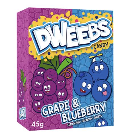 DWEEBS – Grape & Blueberry – 45g | Curious Candy