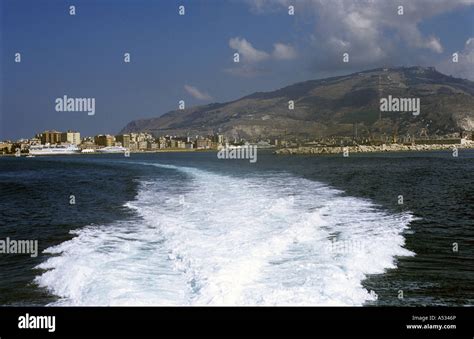 coastal town  trapani sicily italy stock photo alamy