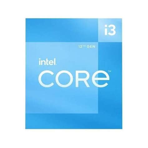 Intel Core i3 (12th Gen) i3-12100 - Achieva
