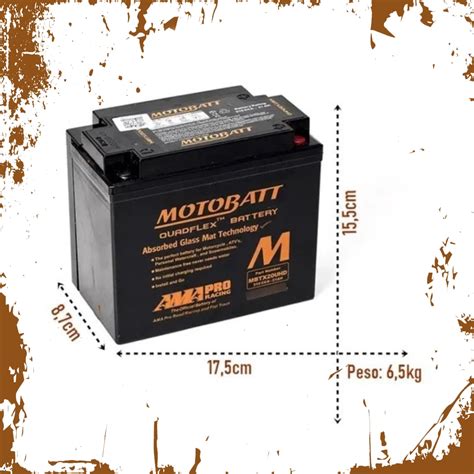 Bateria Motobatt Mbtx20uhd Customize Moto