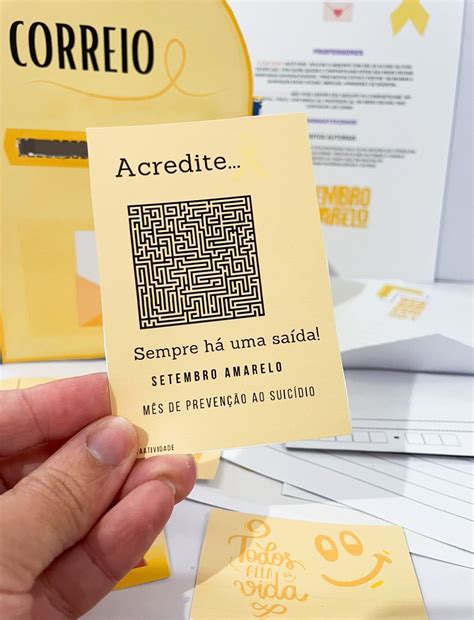 Dinâmica Setembro Amarelo - Hora Atividade Recursos pedagógicos
