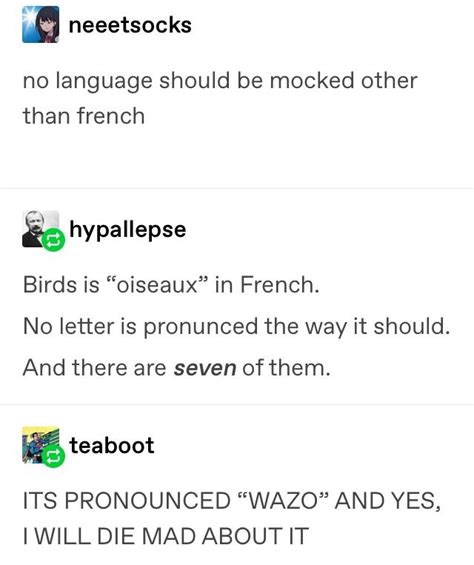 Fuck The French R Tumblr