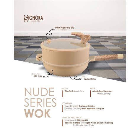 Jual Signora Wok Nude Series Shopee Indonesia
