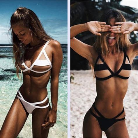 Pure Color Women Sexy Two Piece Tulle Bikini Swimwear Swimwear And Bikini Price