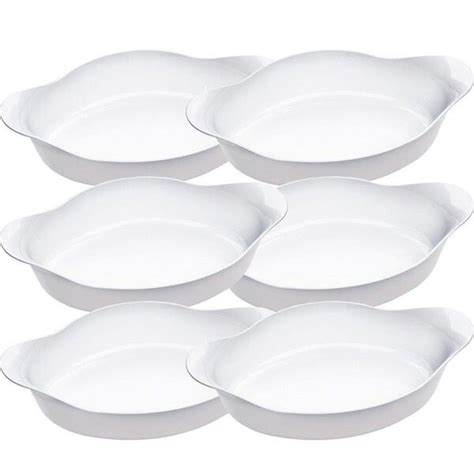 Conjunto De Assadeiras Marinex Opaline Oval Grande 1 4 Litros 6 Peças