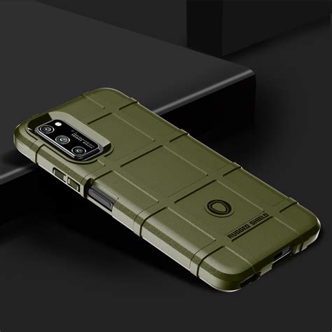 For Samsung Galaxy S20 Fe Full Coverage Shockproof Tpu Case Army Green