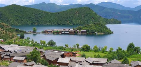 lugu lake mosuo region  lijiang yunnan china