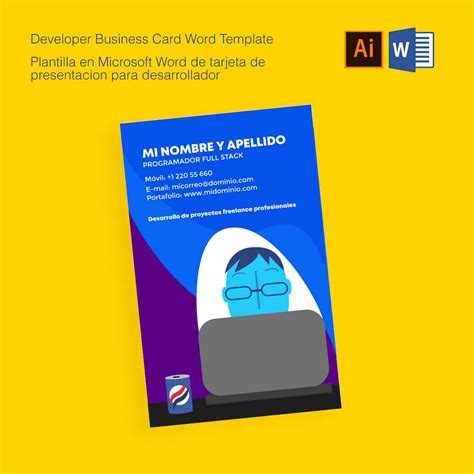 Plantilla Para Tarjetas De Presentacion En Word Compartir Tarjeta Hot Sex Picture Free Word