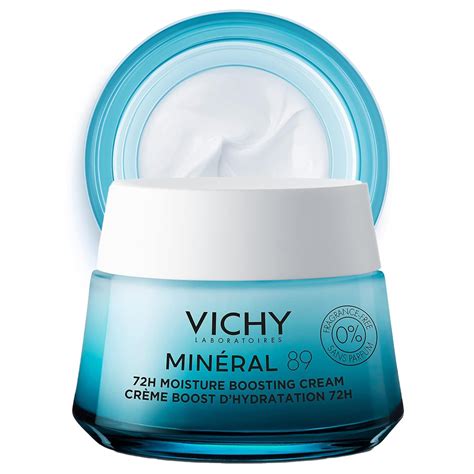 Vichy Moisture Boosting Fragrance Free Face Cream Long Lasting Hour