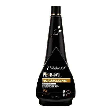 Raiz Latina Máscara Quente Nutrição Instantânea Step profissional L Máscara Capilar