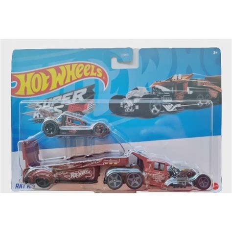 Hot Wheels Caminhão Transportador Rat Rig Hdt05 em Promoção na Americanas