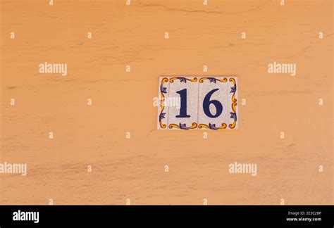 decorative ceramic house number  tile   wall characteristic