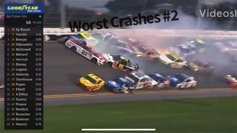 Worst Nascar Crashes 2 Youtube