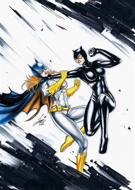 Catwoman And Batman Fight