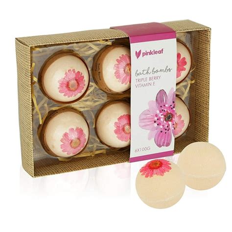 Bath Bombs T Set Kit For Women 6 Individually Wrapped Aromatherapy Luxury Fizzy Ball Drops