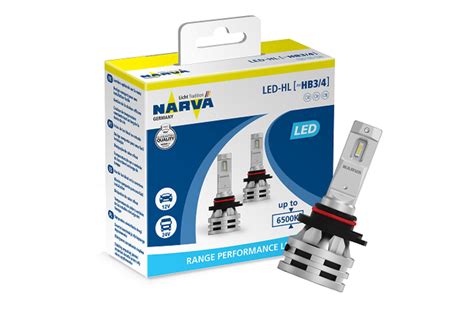NARVA Range Performance Led HB3/4 9005/6 12/24v