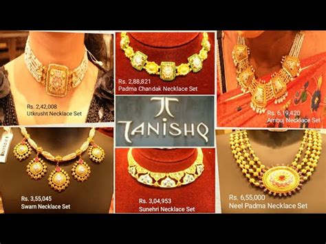 tanishq gold jewellery designs necklaces