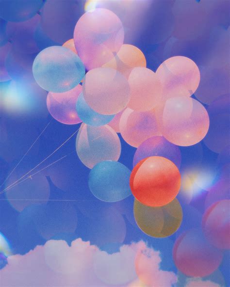 Aesthetic Balloons Wallpapers Wallpaper Cave