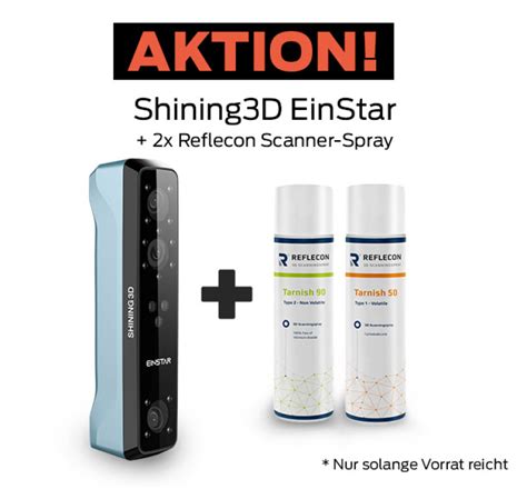 SHINING 3D EINSTAR 3D SCANNER - mechatronik24