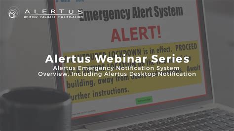 Alertus System Overview Alertus Desktop Notification Youtube