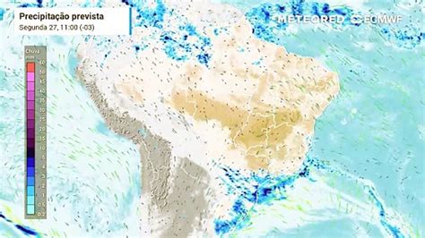 Ciclone Impulsiona Avanço De Massa De Ar Seco E Frio Vídeo Dailymotion