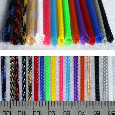 3mm Expandable Wire Cable Sleeving Sheathing Braided Loom Tubing ...