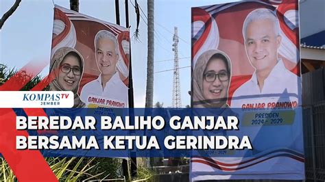 Beredar Baliho Ganjar Bersama Ketua DPC Gerindra Lumajang YouTube