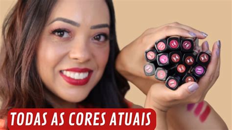 Todas As Cores De Batom Ultramatte Avon Atualizado Youtube