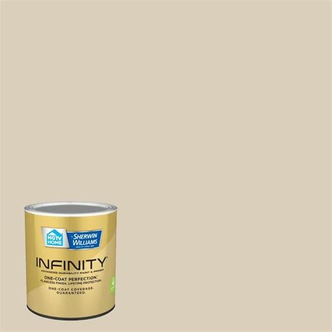 Hgtv Home By Sherwin Williams Infinity Eggshell Rattan Basket 3007 10c Interior Paint 1 Quart