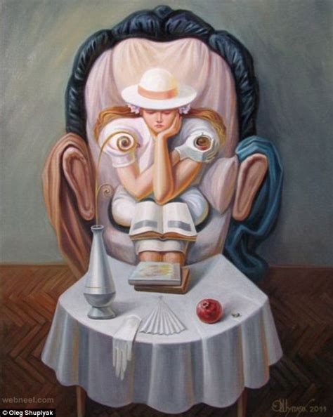 mind blowing illusion paintings  oleg shuplyak find hidden figures