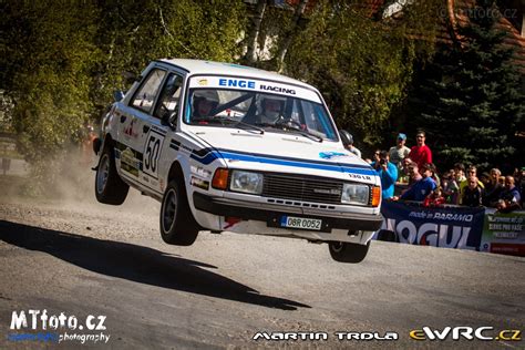 Enge Břetislav Engová Lucie Škoda 130 LR Historic Vltava Rallye 2016