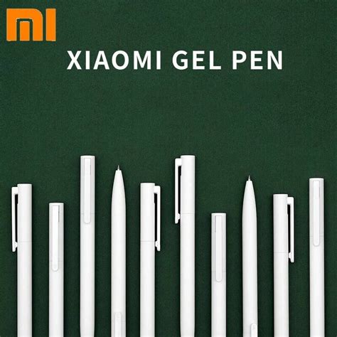 Xiaomi Mijia Gel Pen MI Pen 9.5mm Signing Pen PREMEC Smooth Switzerland ...