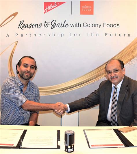 Hilal Foods Leading Fmcg Company Partnered With Colony Foods Uae To