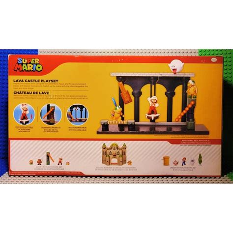 Nintendo | Toys | Super Mario Nintendo Lava Castle Deluxe Play Set 25 ...