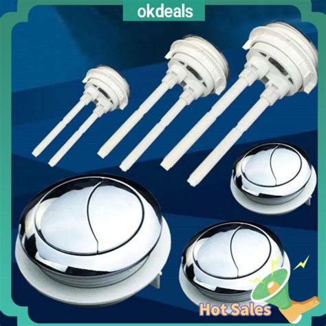 Okdeals Universal Toilet Tank Accessories Cistern Lid Rod Plastic Dual
