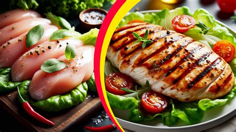 Mouthwatering Grilled Chicken Breast Recipe On Lettuce Leaves Homemade Recipes 2024